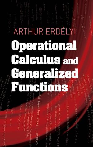 Cover of the book Operational Calculus and Generalized Functions by Albert Wilansky