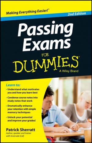 Cover of the book Passing Exams For Dummies by Michael Burnette, AF7KB