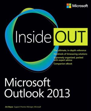 Cover of the book Microsoft Outlook 2013 Inside Out by David Rice