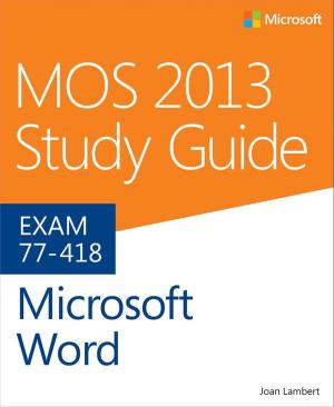 Cover of MOS 2013 Study Guide for Microsoft Word