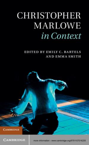 Cover of the book Christopher Marlowe in Context by Professor Emily Dalgarno
