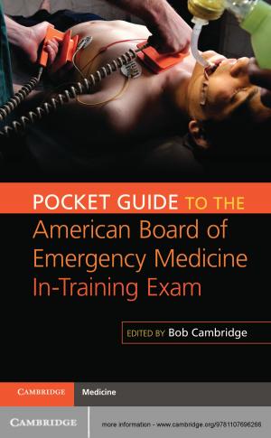 Cover of the book Pocket Guide to the American Board of Emergency Medicine In-Training Exam by William O'Grady