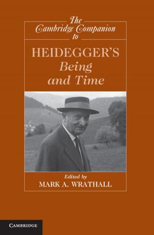 Cover of the book The Cambridge Companion to Heidegger's Being and Time by 