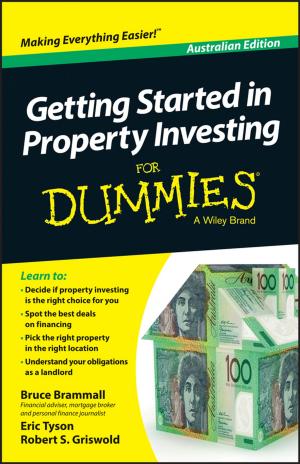 Book cover of Getting Started in Property Investment For Dummies - Australia