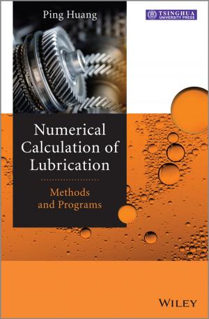 Book cover of Numerical Calculation of Lubrication