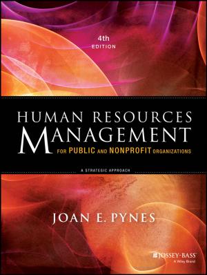 Cover of the book Human Resources Management for Public and Nonprofit Organizations by Kerry J. Howe, David W. Hand, John C. Crittenden, R. Rhodes Trussell, George Tchobanoglous