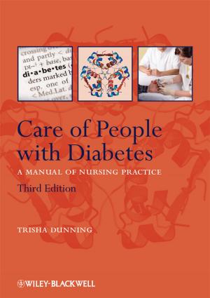 Cover of the book Care of People with Diabetes by Peter Goos, David Meintrup