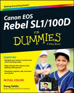 Book cover of Canon EOS Rebel SL1/100D For Dummies
