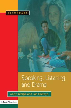 Cover of the book Speaking, Listening and Drama by Pamela Munn