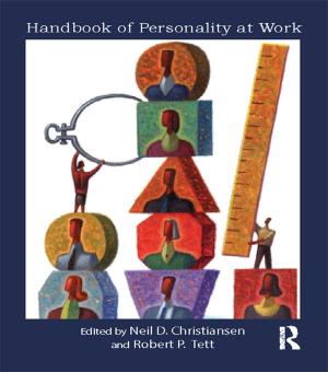 Cover of the book Handbook of Personality at Work by Shiu-hung Luk, Joseph Whitney