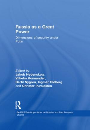 Cover of the book Russia as a Great Power by Kent Jones