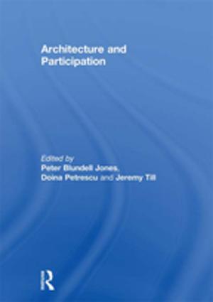 Cover of the book Architecture and Participation by Joshua J. Knabb
