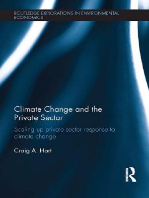 Book cover of Climate Change and the Private Sector