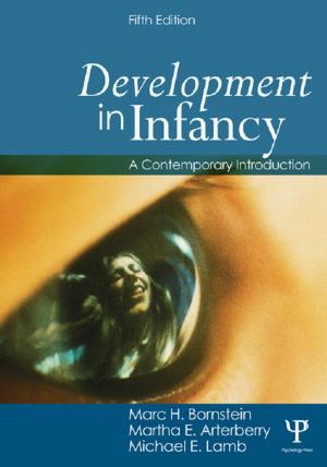 Book cover of Development in Infancy