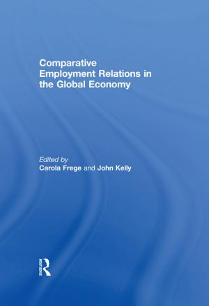 Cover of the book Comparative Employment Relations in the Global Economy by Allan M. Williams