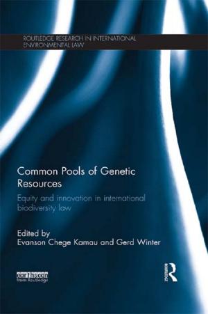 Cover of the book Common Pools of Genetic Resources by Reid E. Klion, Paul H. Lysaker