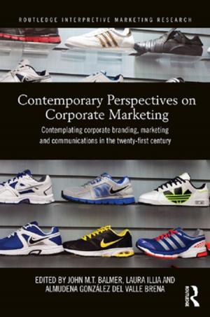Cover of the book Contemporary Perspectives on Corporate Marketing by Anita McConnell