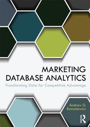 Cover of the book Marketing Database Analytics by Maurice Stierl