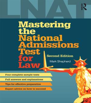 Cover of the book Mastering the National Admissions Test for Law by Lena Eckert