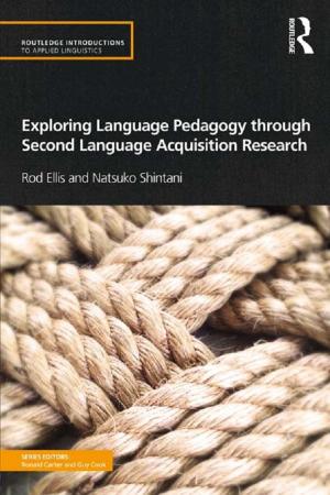 Cover of the book Exploring Language Pedagogy through Second Language Acquisition Research by Patricia Parker
