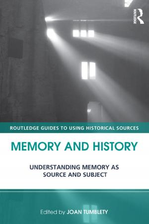 Cover of the book Memory and History by 