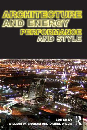 Cover of the book Architecture and Energy by Nele De Cuyper, Kerstin Isaksson
