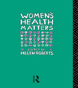 Cover of the book Women's Health Matters by Richard J. Shuster