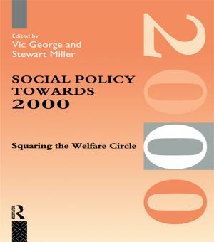 Cover of the book Social Policy Towards 2000 by Adrian Vatter