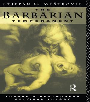 Cover of the book The Barbarian Temperament by Ivor F. Goodson, Gert Biesta, Michael Tedder, Norma Adair