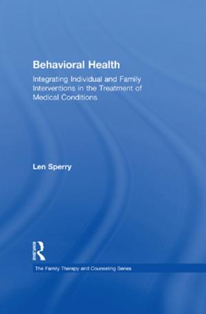 Cover of the book Behavioral Health by Aidan P. Moran