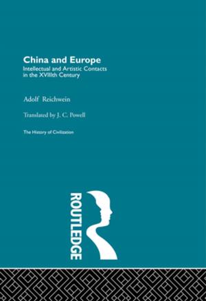 Cover of the book China and Europe by Benedetta Voltolini