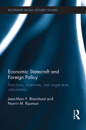 Cover of the book Economic Statecraft and Foreign Policy by Anthony Elliott