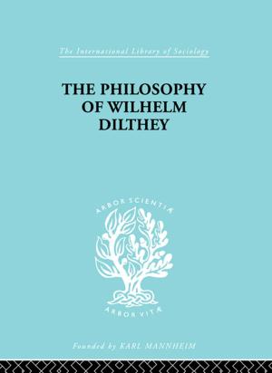 Cover of the book Philosophy of Wilhelm Dilthey by Michal Palgi