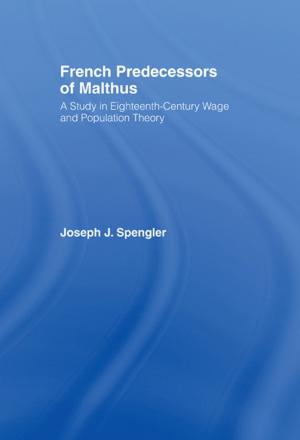 Cover of the book French Predecessors of Malthus by Paula Bartley