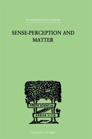Cover of the book Sense-Perception And Matter by Charles S. Peirce