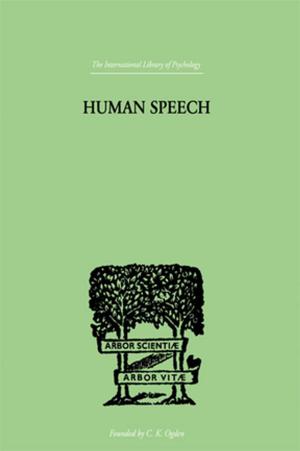 Cover of the book Human Speech by Jyotsna Singh
