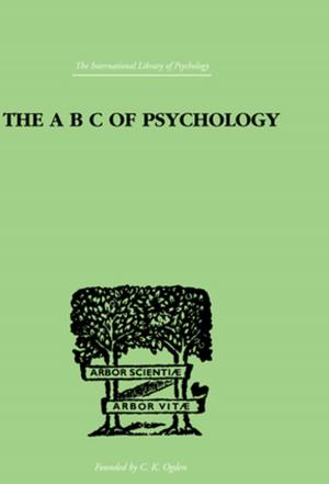 Cover of the book The A B C Of Psychology by Herbert Read