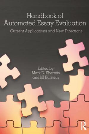 Cover of the book Handbook of Automated Essay Evaluation by Mary Hawkesworth