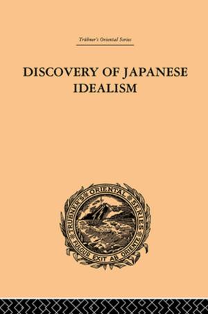 Cover of the book Discovery of Japanese Idealism by Solveig Bøe, Hege Charlotte Faber