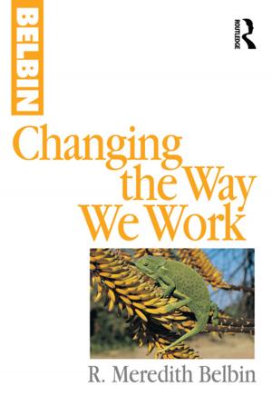 Book cover of Changing the Way We Work