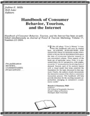Cover of the book Handbook of Consumer Behavior, Tourism, and the Internet by Brian Moeran