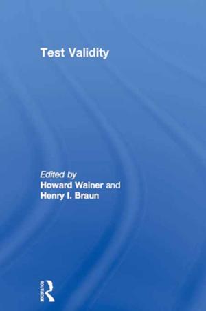 Cover of the book Test Validity by Robert Pearce