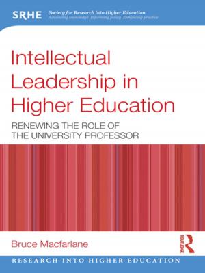 Book cover of Intellectual Leadership in Higher Education