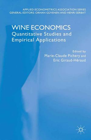 Cover of the book Wine Economics by B. Forshaw