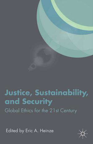 bigCover of the book Justice, Sustainability, and Security by 