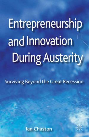 Cover of the book Entrepreneurship and Innovation During Austerity by M. Spång
