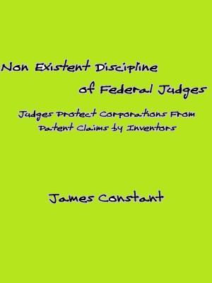 Book cover of Non Existent Discipline of Federal Judges