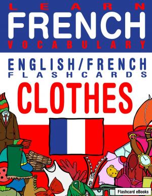 Book cover of Learn French Vocabulary: English/French Flashcards - Clothes