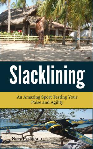 Book cover of Slacklining –An amazing sport testing your poise and agility.
