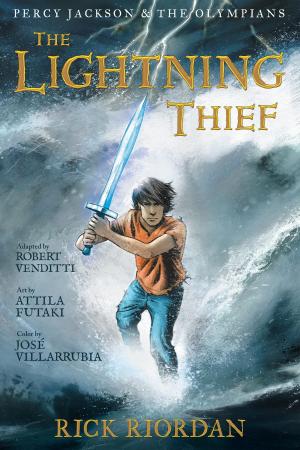 Book cover of Percy Jackson and the Olympians: The Lightning Thief: The Graphic Novel